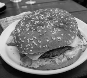 Chicken Kabab Burger