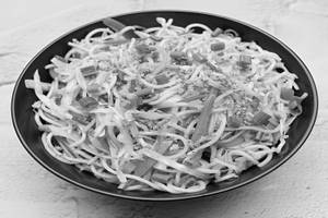 Stir-fried Burnt Garlic Noodles