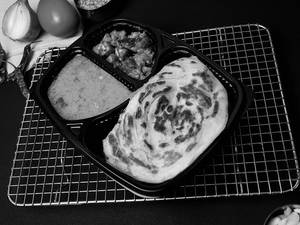 Parotta +veg Kuruma + Paneer Ghee Roast