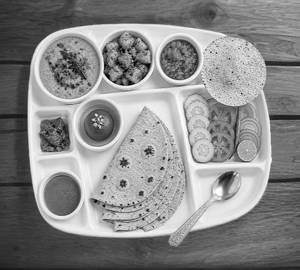 Dal Tadka Thali