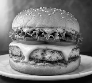 Creamy Paneer Cheese Burger [1 Piece]