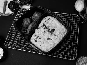 Rasam Rice+chicken65