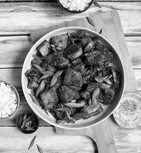 Pork Bamboo Shoot Dry Fry