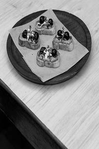 Roast Pepper Pate & Soft Mozzarella Fettunta