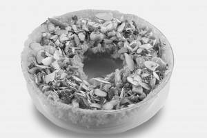 Dry Fruit Kesar Ghevar [1 Piece]