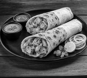 Paneer tikka kathi roll