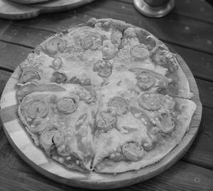 Chicken Sousage Pizza(8Ing)
