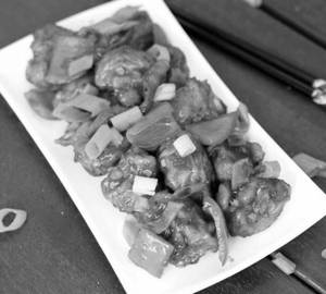Mushroom chilli
