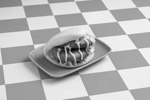 Crispy Veg Patty Bao
