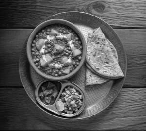 Plain paratha combo