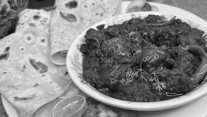 Heera hotel special mutton roti