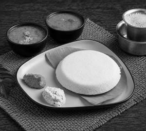 Thattu Idly [Flat-Style · Serves 1]