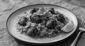 Boneless 65 Biriyani With egg
