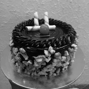 Chocolate Walnut Cake