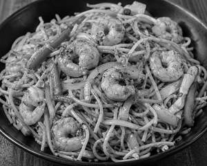 Prawns Burnt Garlic Noodles