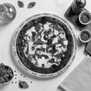 Charcoal Truffle Mushroom & Burrata