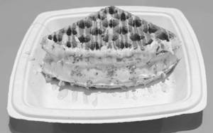 Red Velvet Berry Waffle