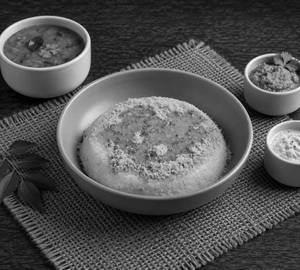 Nallenai Podi Thattu Idly [Flat-Style · Serves 1]