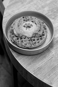 Banana Bread Waffles