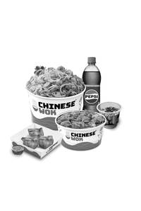 Rice/ Noodles + Gravy Combo For 2 - Non-Veg