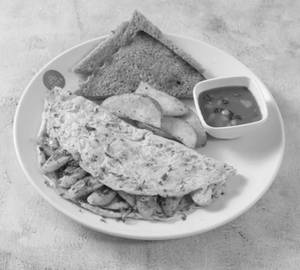 Chicken Sausage Omelette