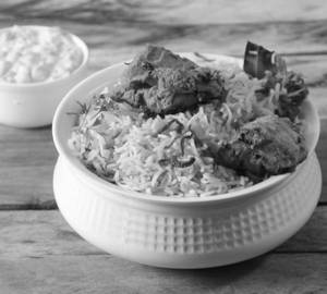 Chicken Tikka Biryani (1Pcs)