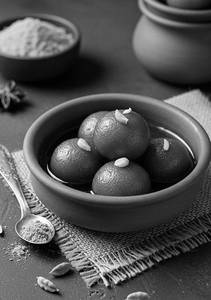 Small Hot Gulab Jamun Bucket 6 Pc