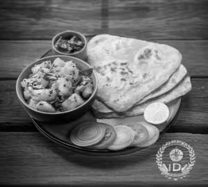 Paratha with sabji 5pcs