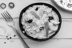 Veg White Sauce Pasta