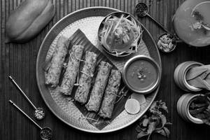 Subz Tofu Ke Seekh