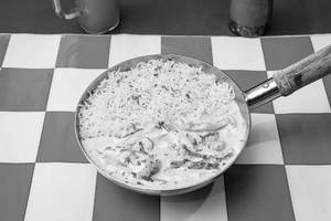 Mushroom Stroganoff White Sauce Bowl