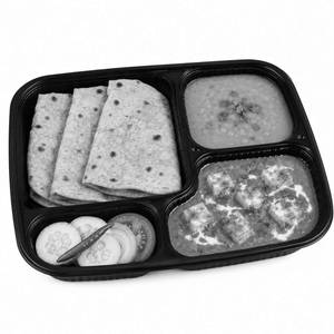 Mini Thali (3Tawa Roti + panner Sabzi 3 Pcs +Dal+ Salaad + Chatni)