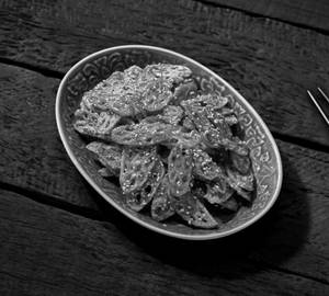 Crispy Lotus Stems Or Waterchestnut