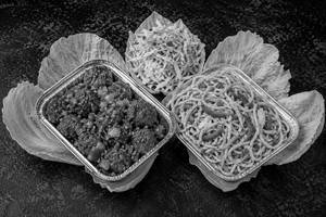 Veg Manchurian Dry + Veg Hakka Noodles Combo