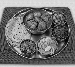 Chicken roti meal