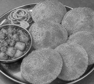 Poori Sabzi [6 Poori]