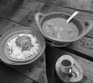 Fish gravy meals meen kuzhambu+fish fry