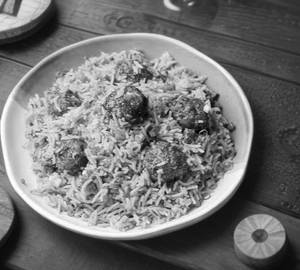 Veg Manchurian Fried Rice