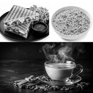 Chai + Masala Maggi + Veg Grilled Sandwich Combo
