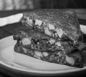 Tandoori paneer sandwich