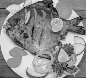 Pomfret Fish Fry – Full Piece