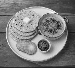Desi Ghee Tadka Moong Dal Thali