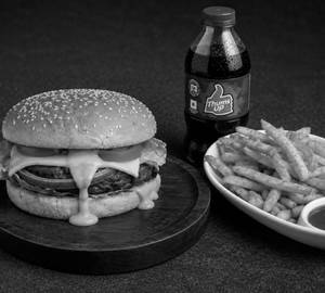Chicken Burger Combo Meal