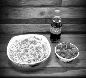 Chicken Noodles+Dragon Chicken+Coke 250Ml