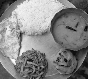 Omelette Thali