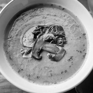 Mushroom Spinach Soup