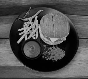 Zatka Burger With Cheese