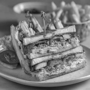 Triple Chicken Sandwich