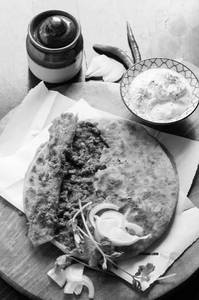 Mutton Keema Parotta