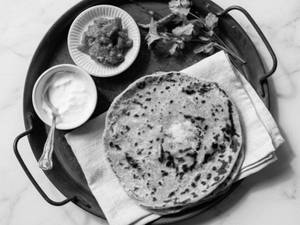 Aloo Paratha.